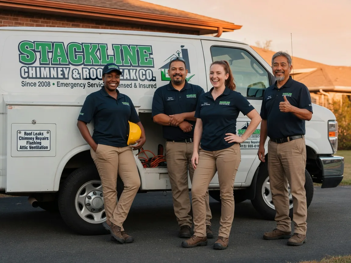 Chimney flashing repair company in Eastport, MI